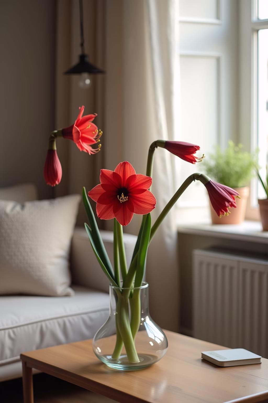 amaryllis deko outline 6