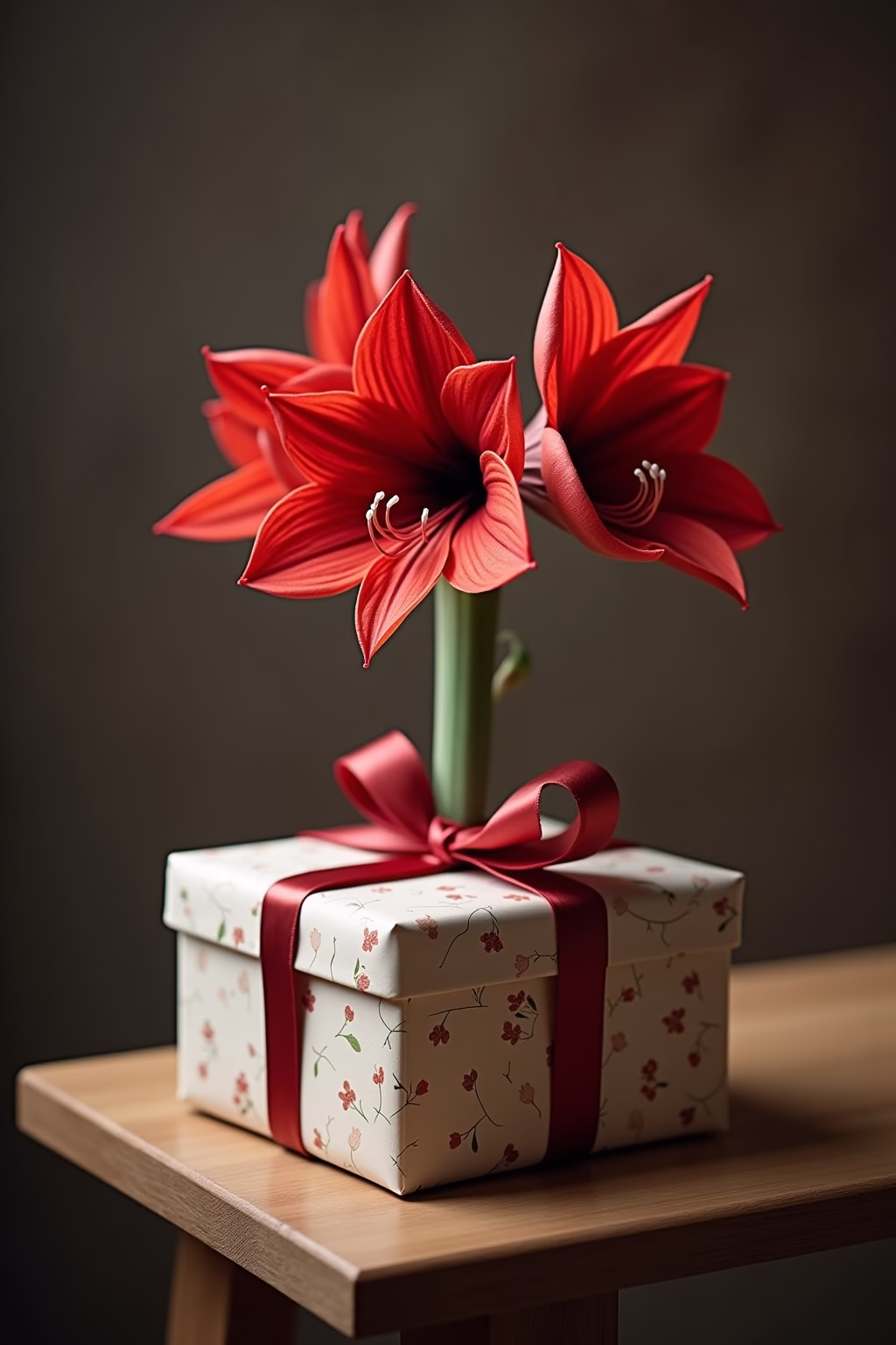 amaryllis deko outline 8