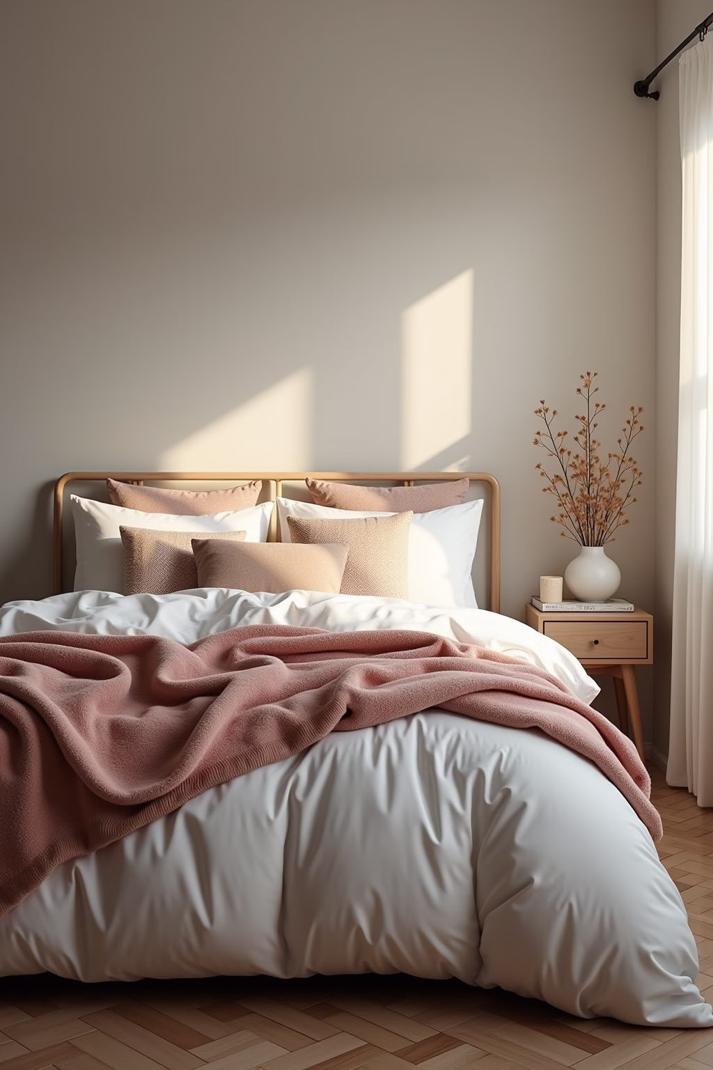 bett dekoration outline 3