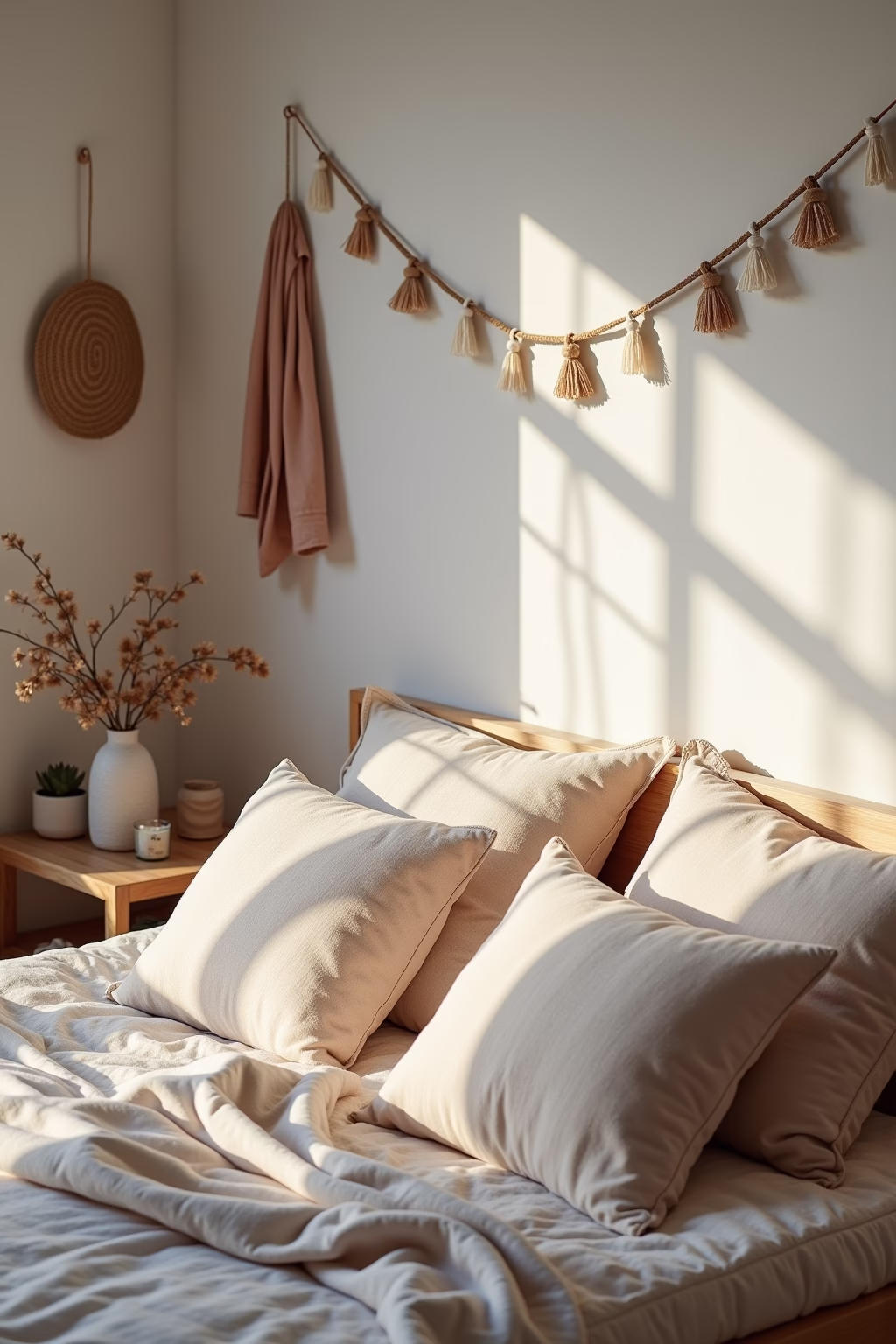 bett dekoration outline 6