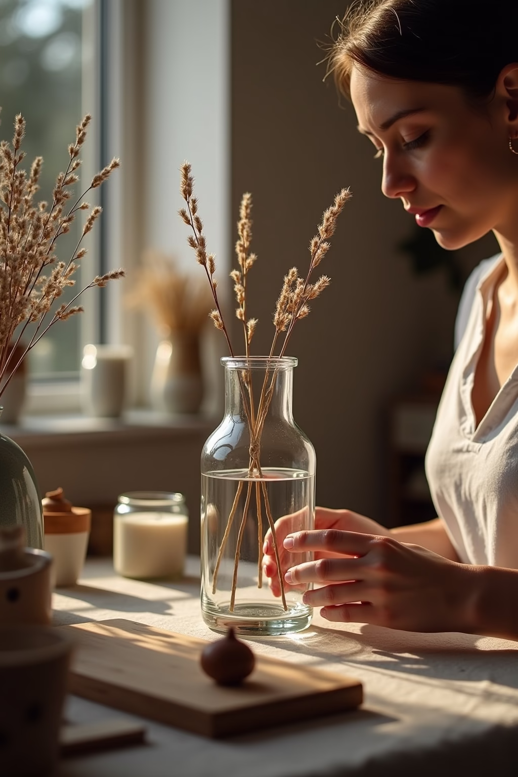 glasvasen dekorieren outline 7