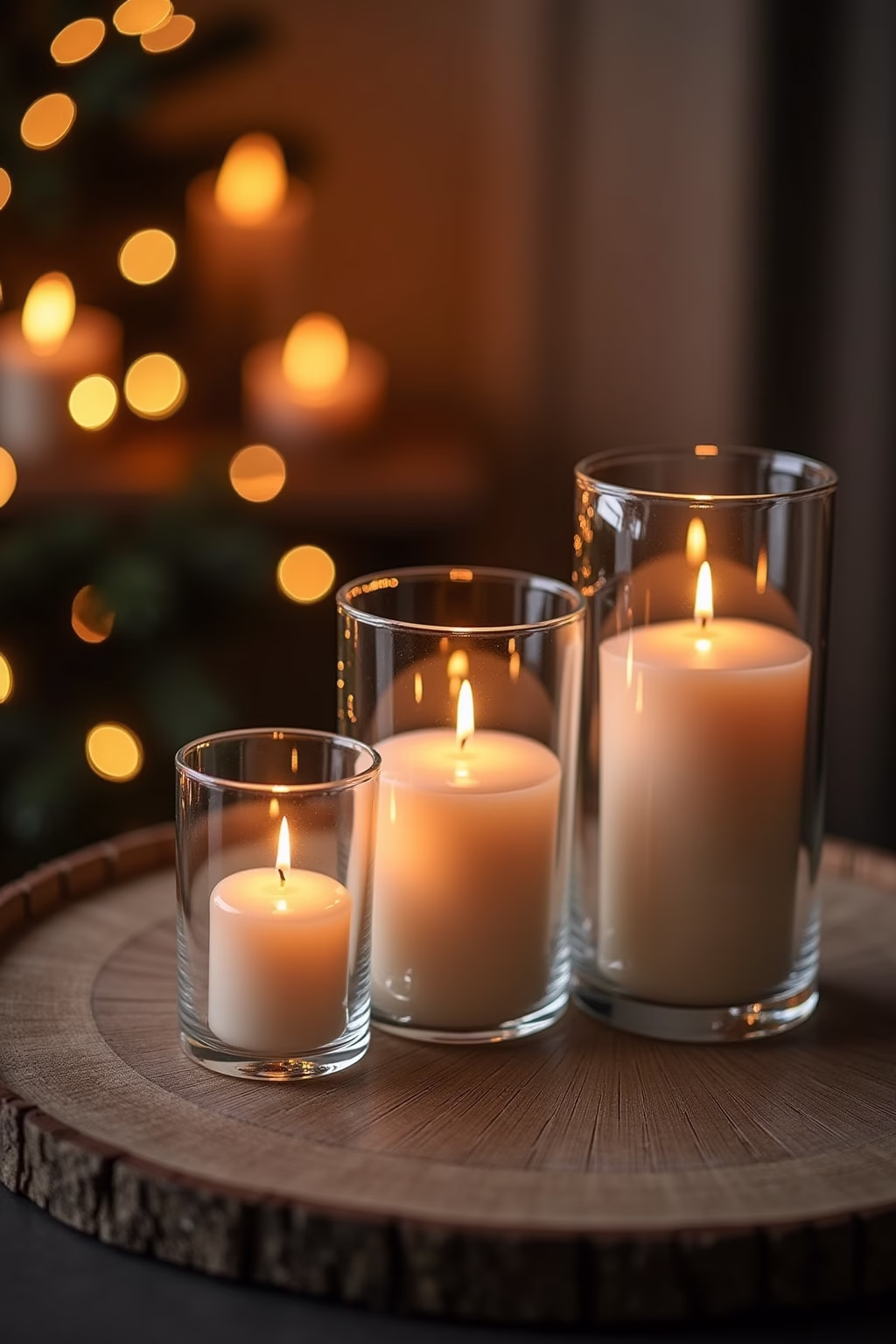 glasvasen dekorieren weihnachten outline 4