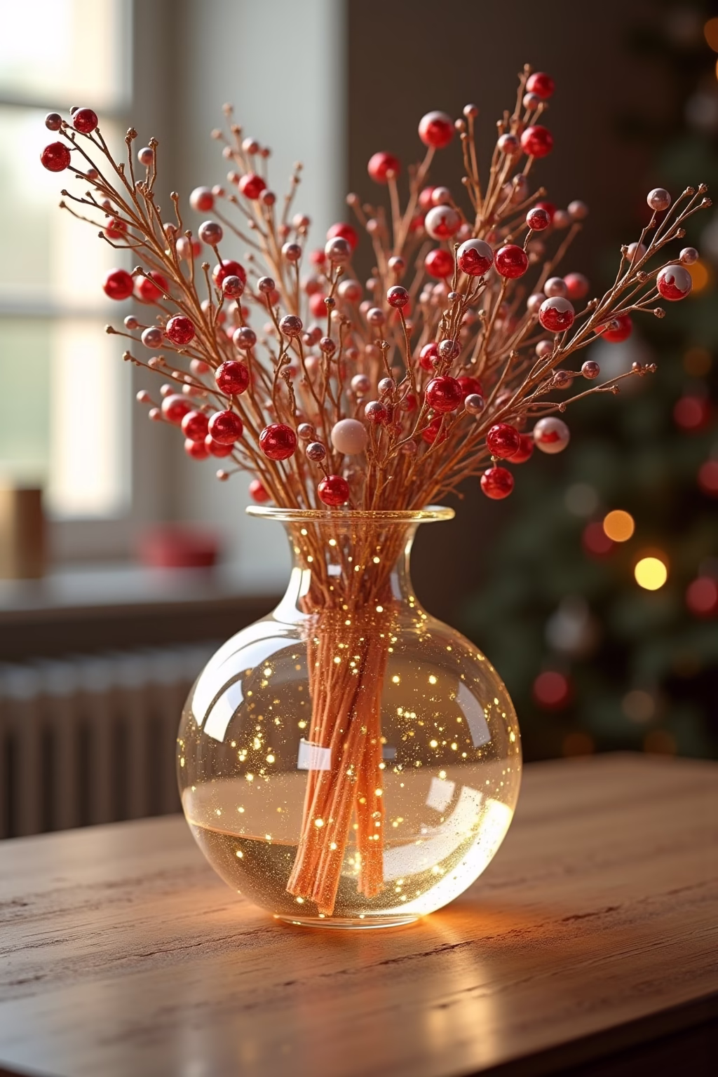 glasvasen dekorieren weihnachten outline 6