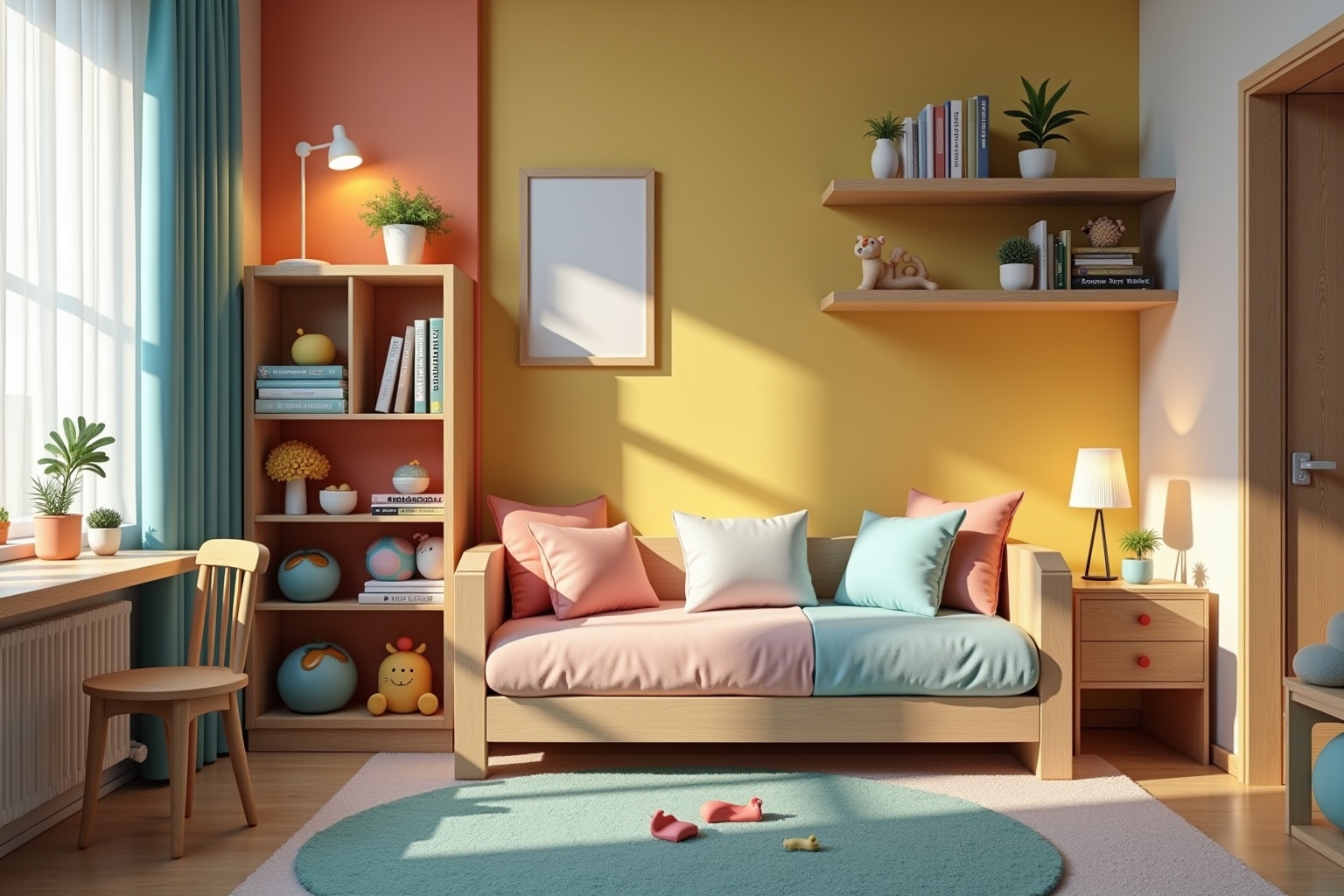Kreative Kinderzimmer einrichten Ideen für kleine Räume