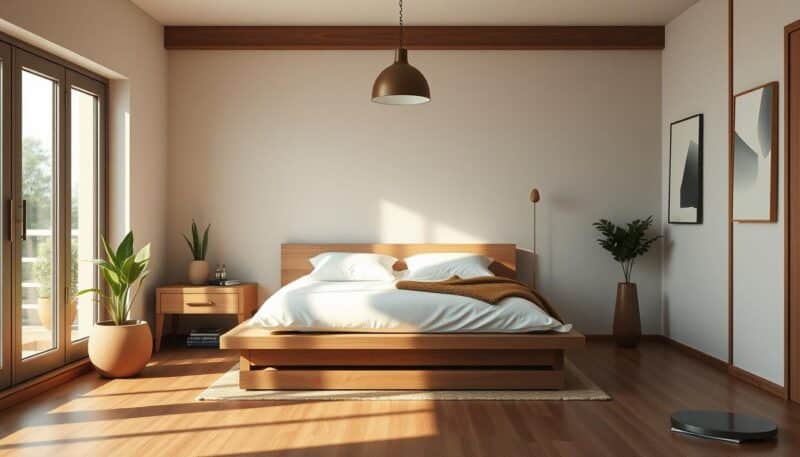 kleines schlafzimmer einrichten