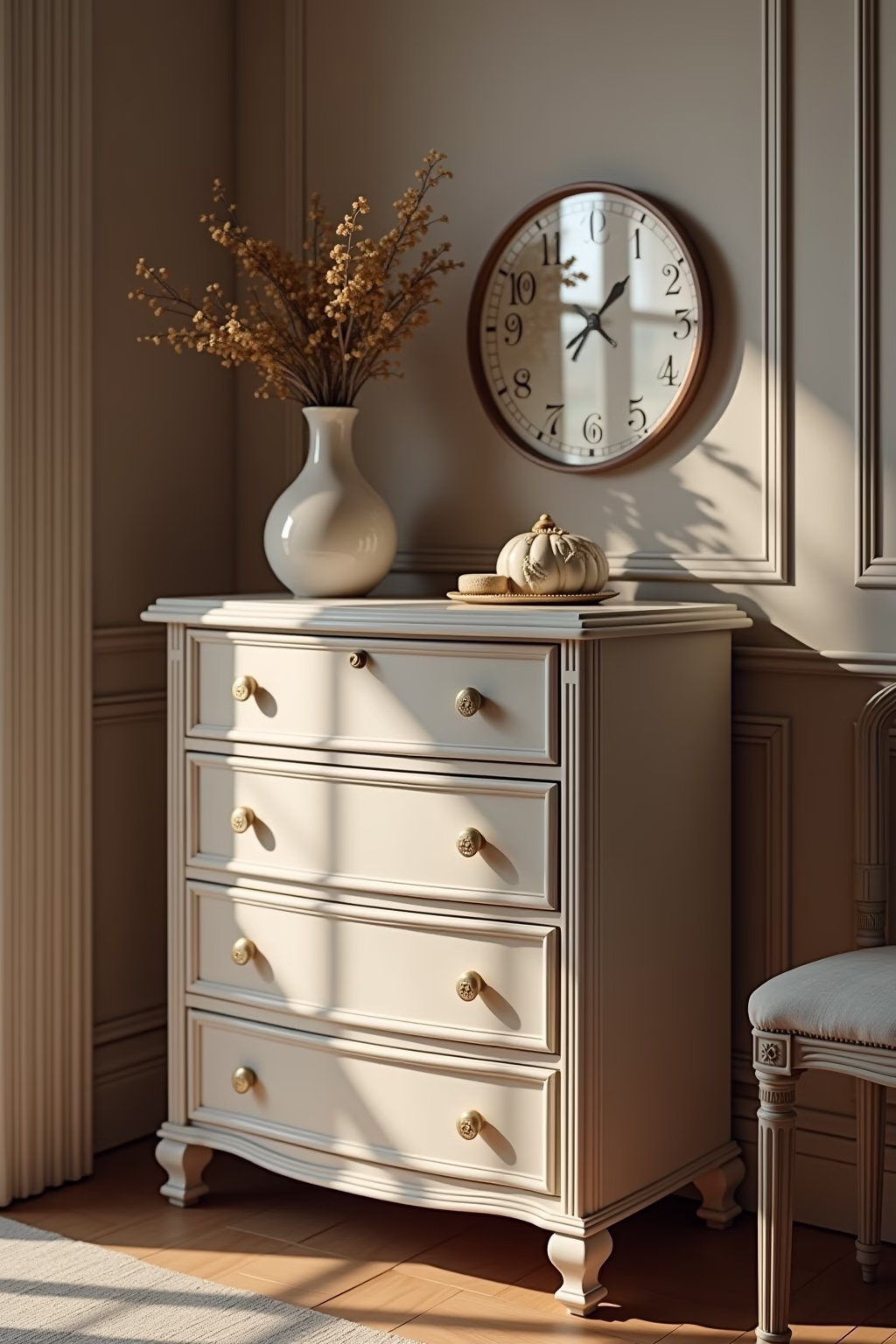 kommode dekorieren outline 2