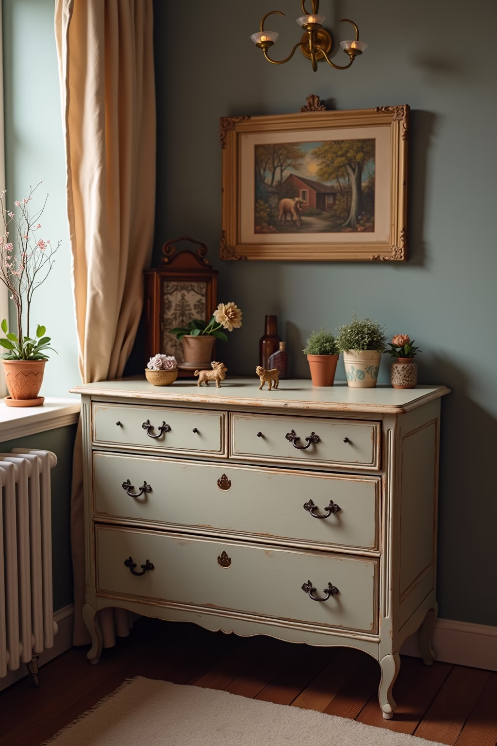 kommode dekorieren outline 6