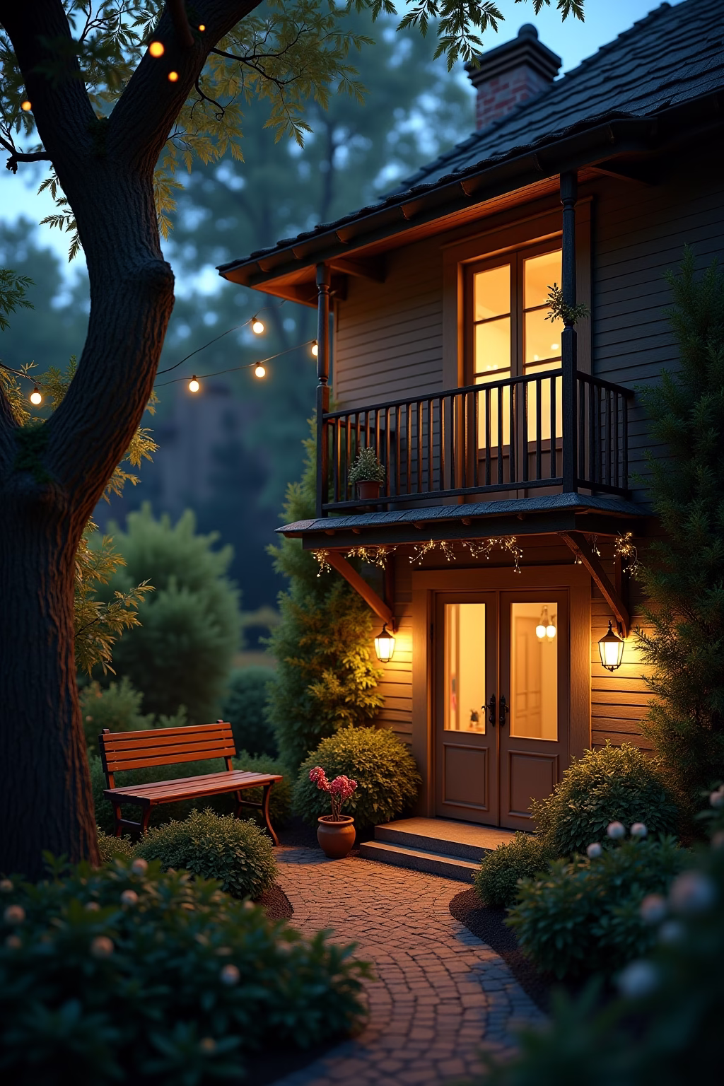 lichterkette deko outline 4