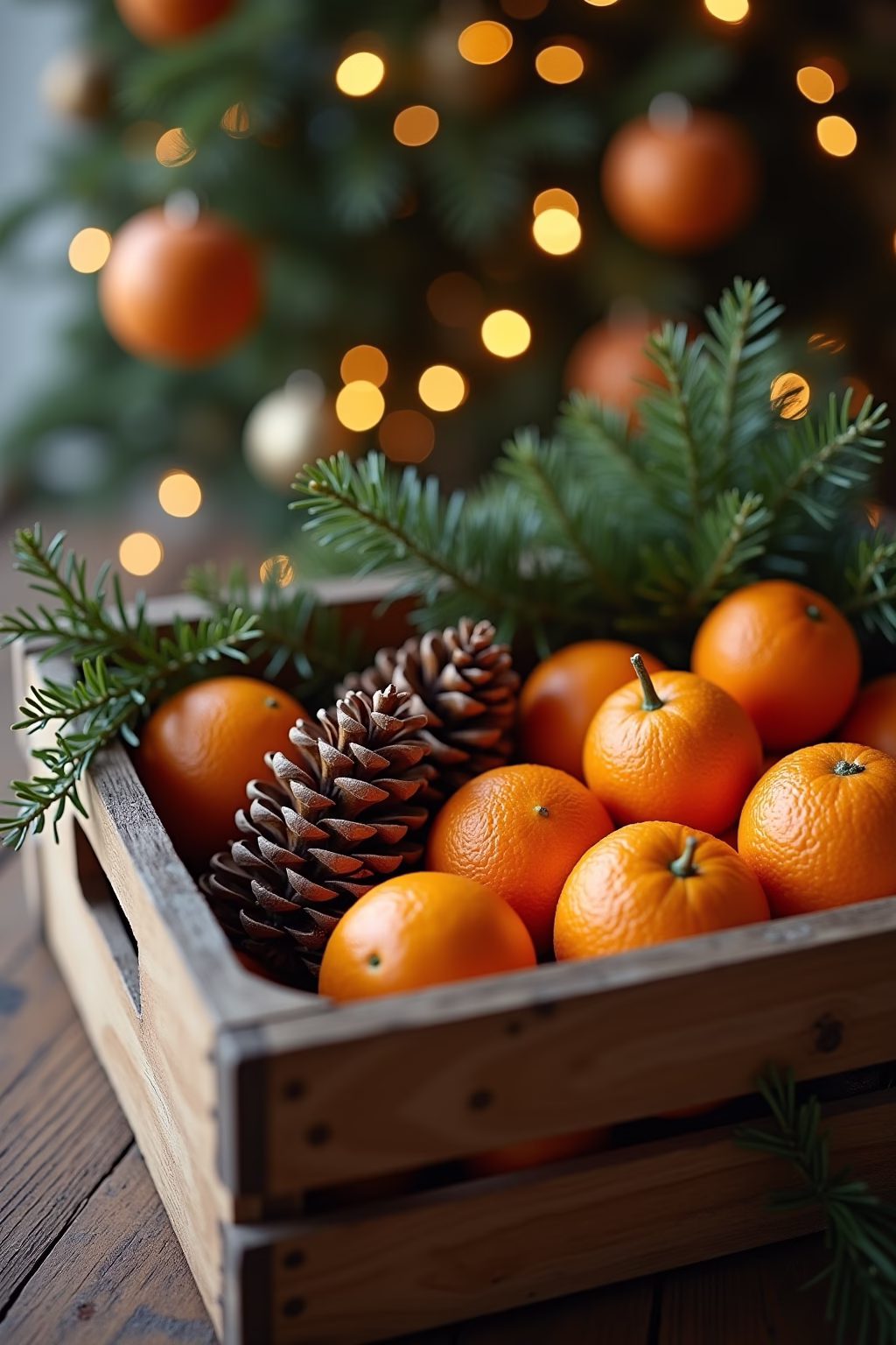 obstkisten deko weihnachten outline 7