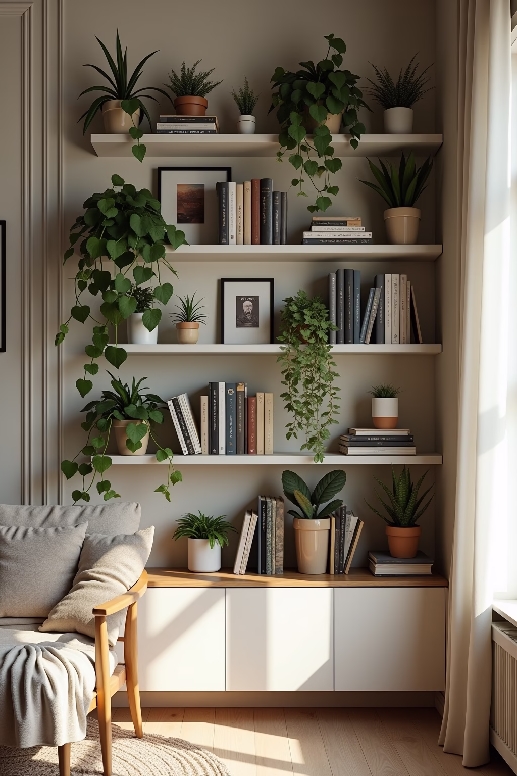 regal dekorieren outline 6