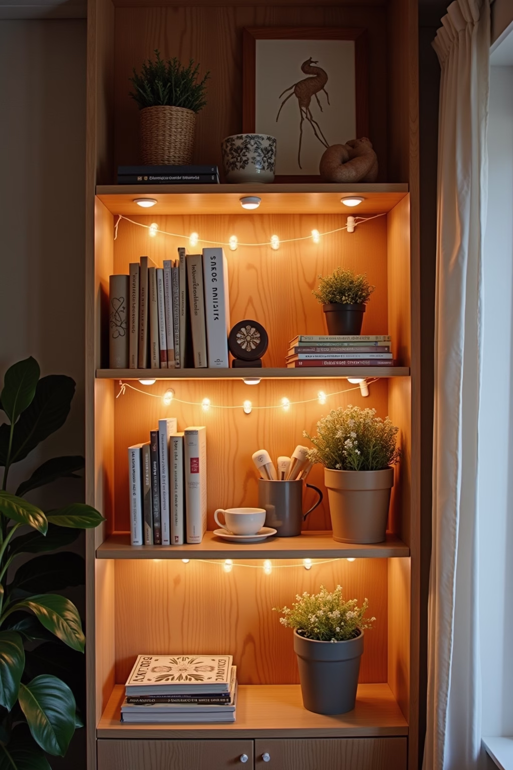 regal dekorieren outline 8