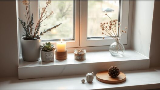 schöner wohnen fensterbank dekorieren