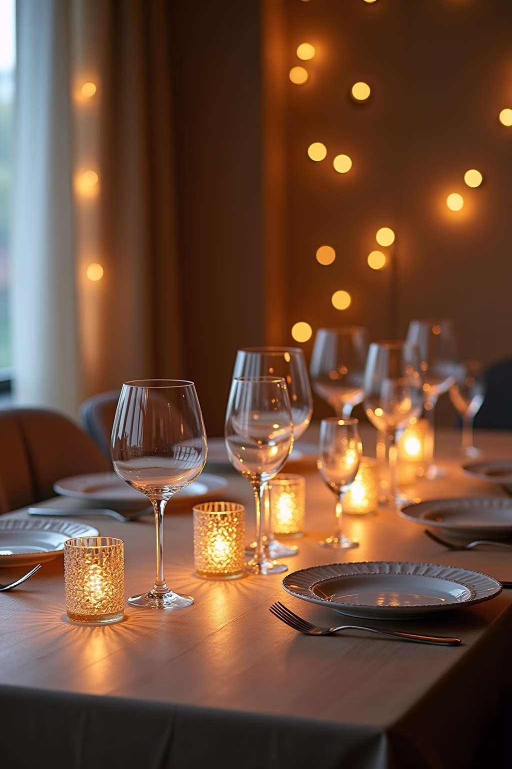 silvester tischdekoration outline 4