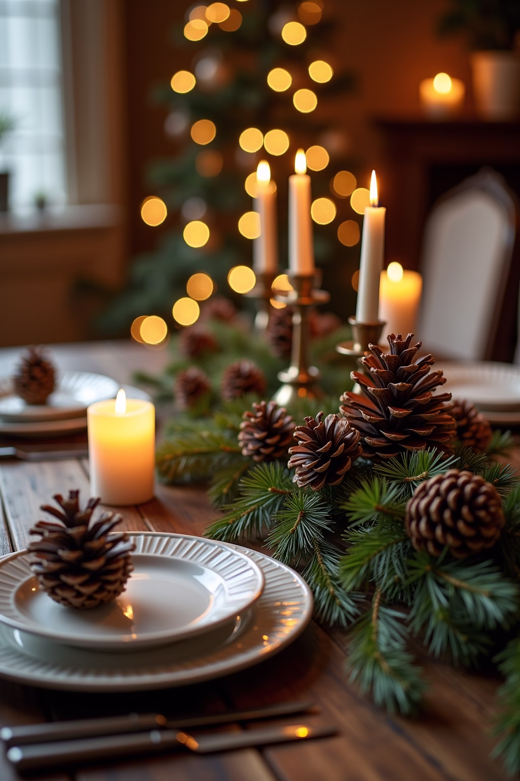 tannenzapfen dekor outline 4