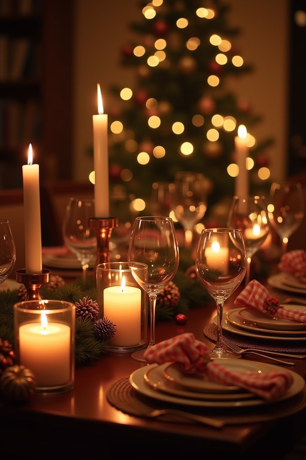 tisch deko weihnachten outline 1