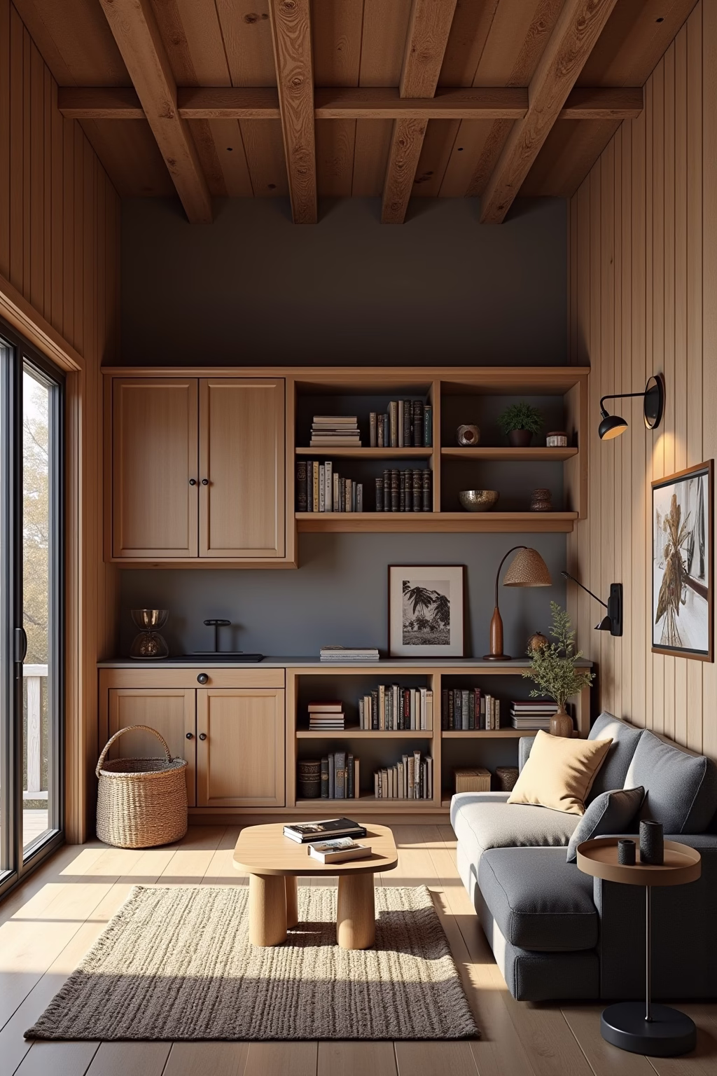 vintage huetten dekoration outline 6