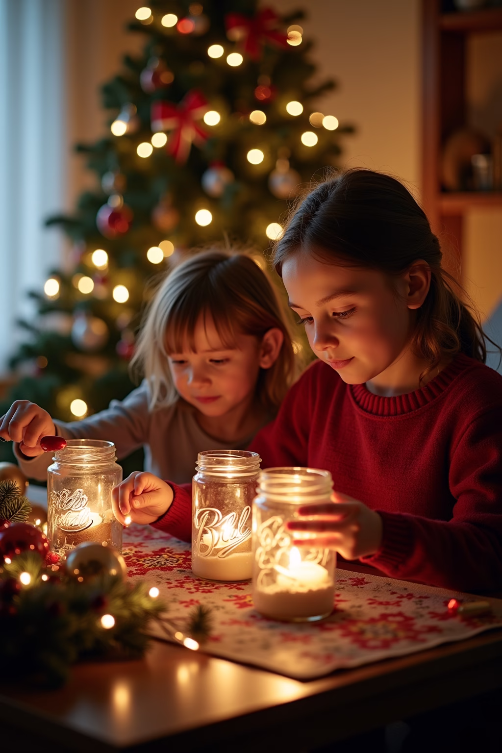 weckglas deko weihnachten outline 4