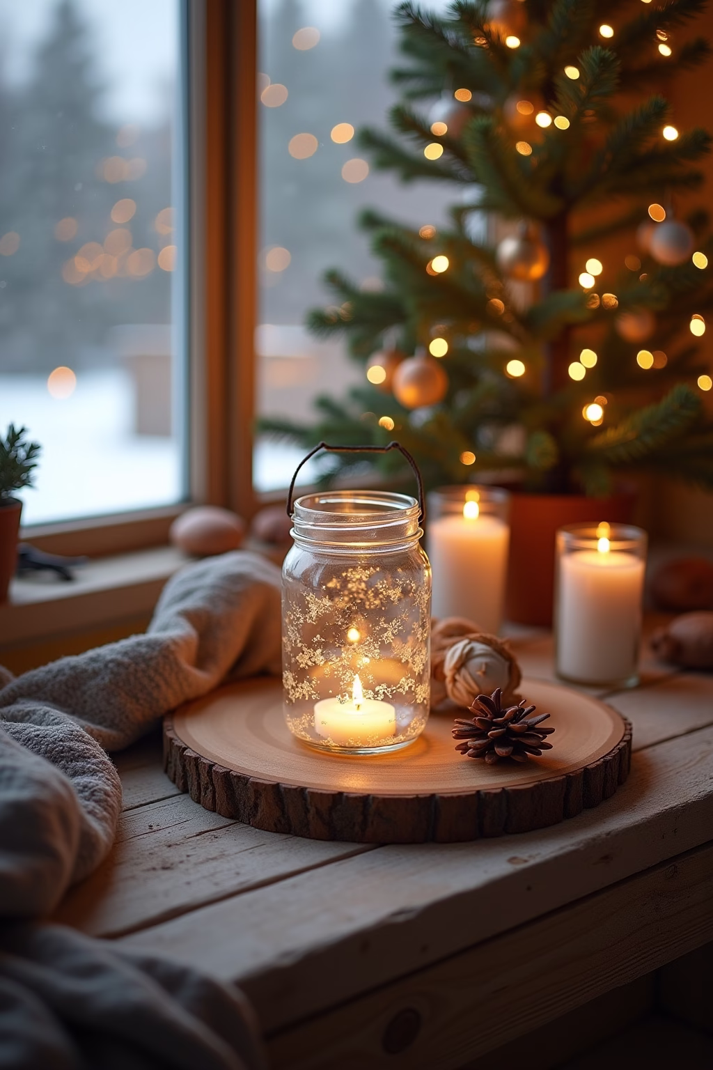 weckglas deko weihnachten outline 5