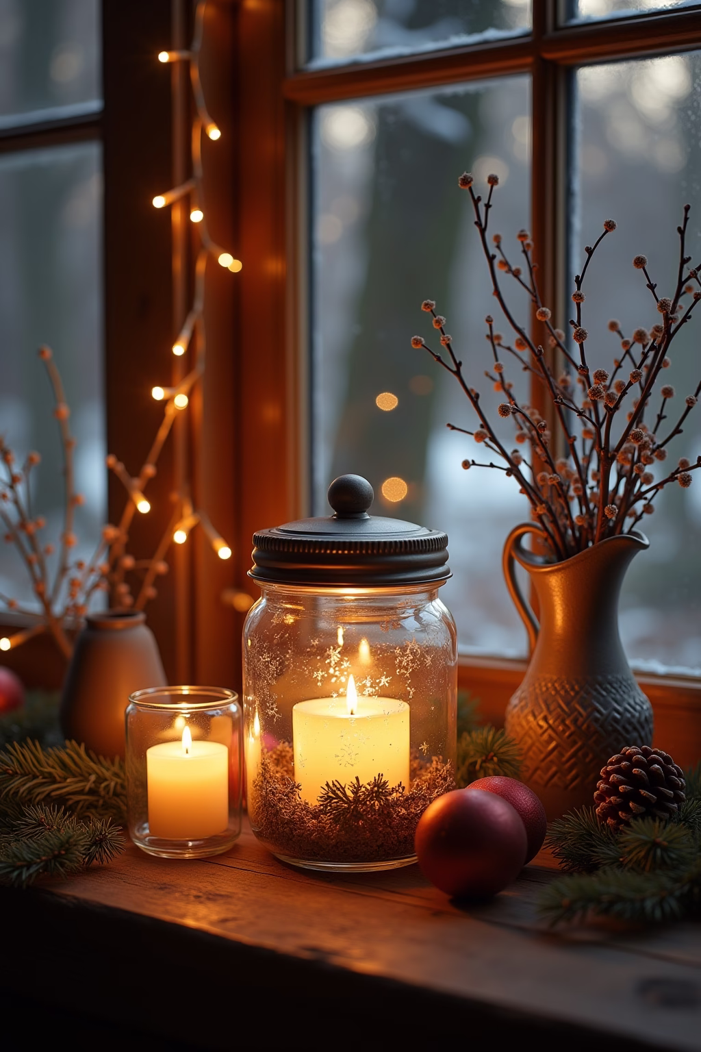 weckglas deko weihnachten outline 7