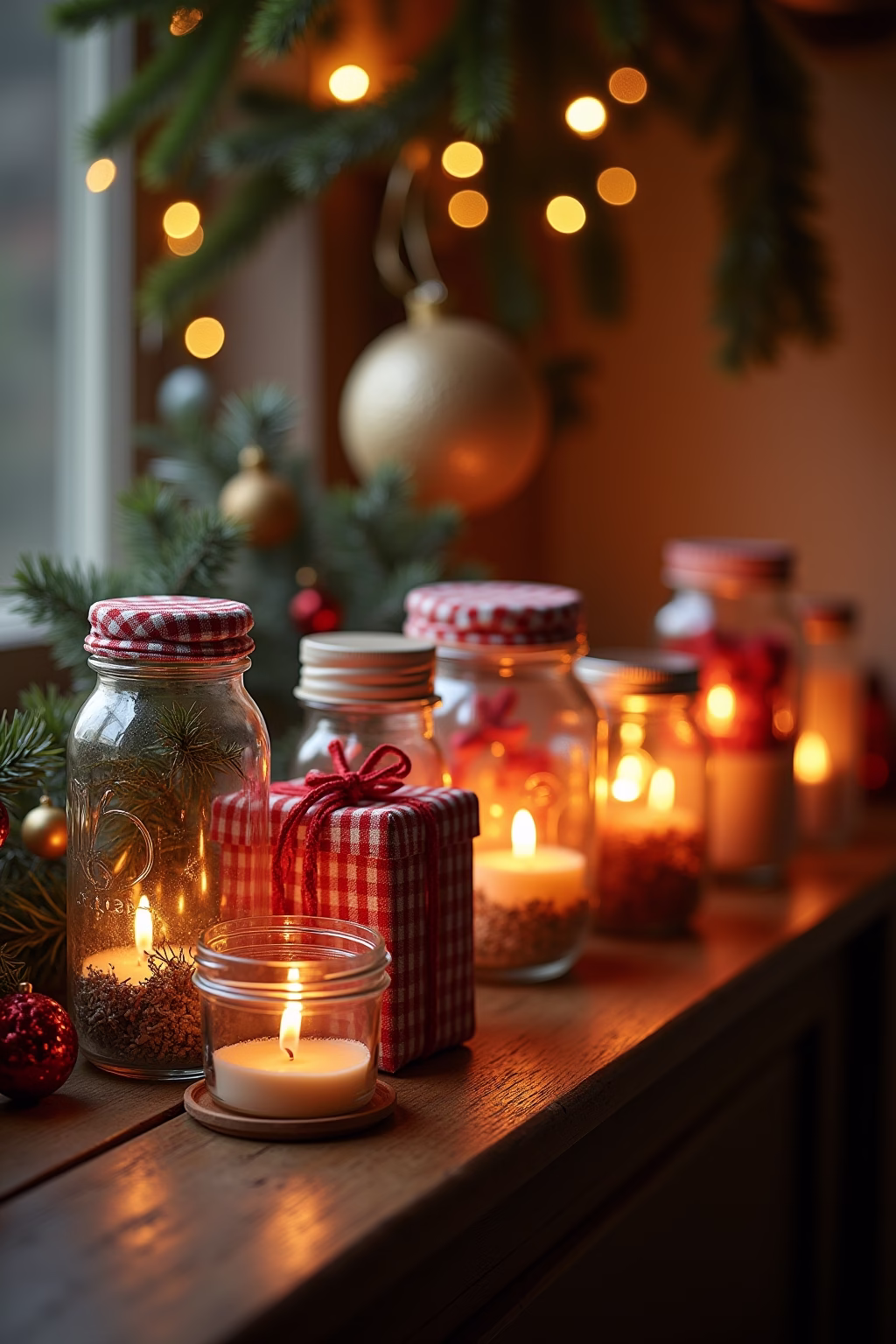 weckglas deko weihnachten outline 8