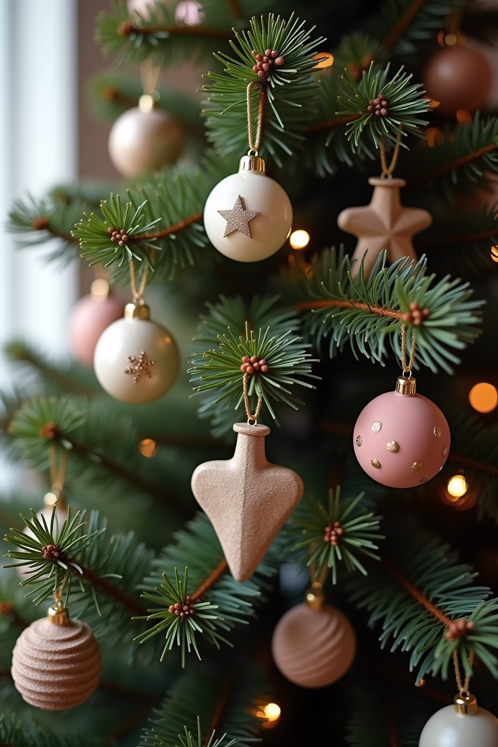 weihnachtsbaum dekoration modern outline 4