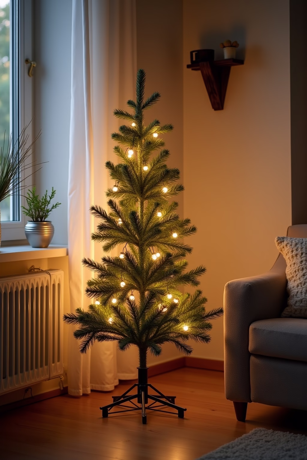 weihnachtsbaum dekoration modern outline 8