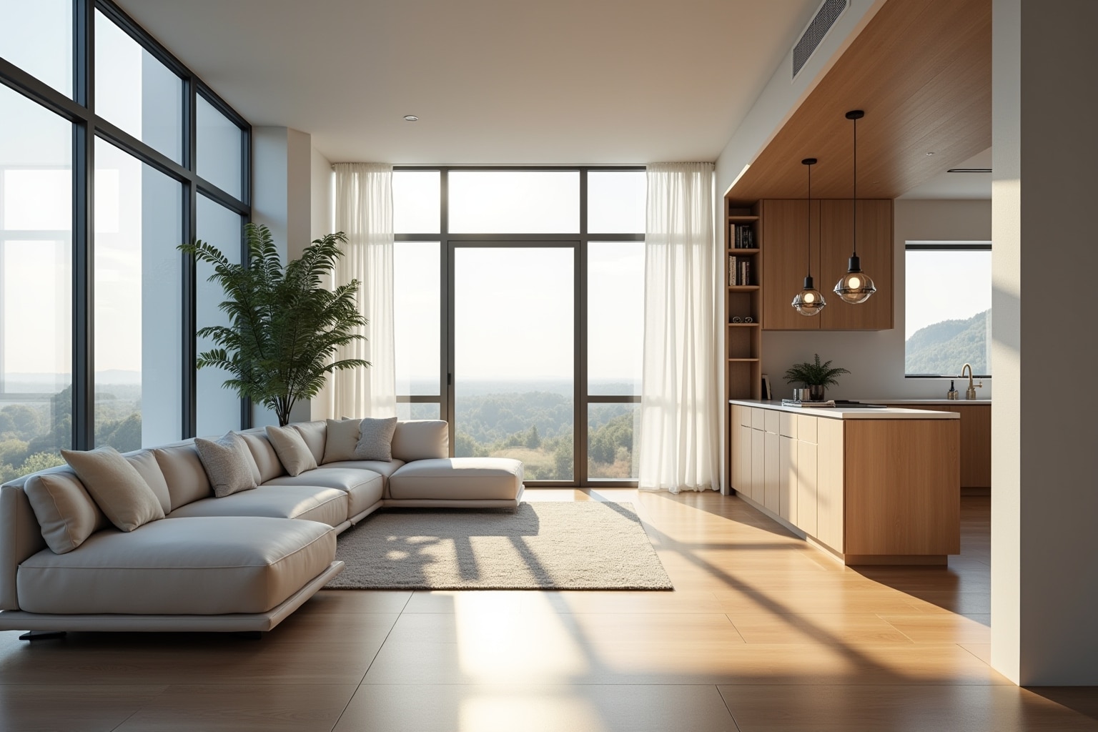 Wohnung offen gestalten Ideen