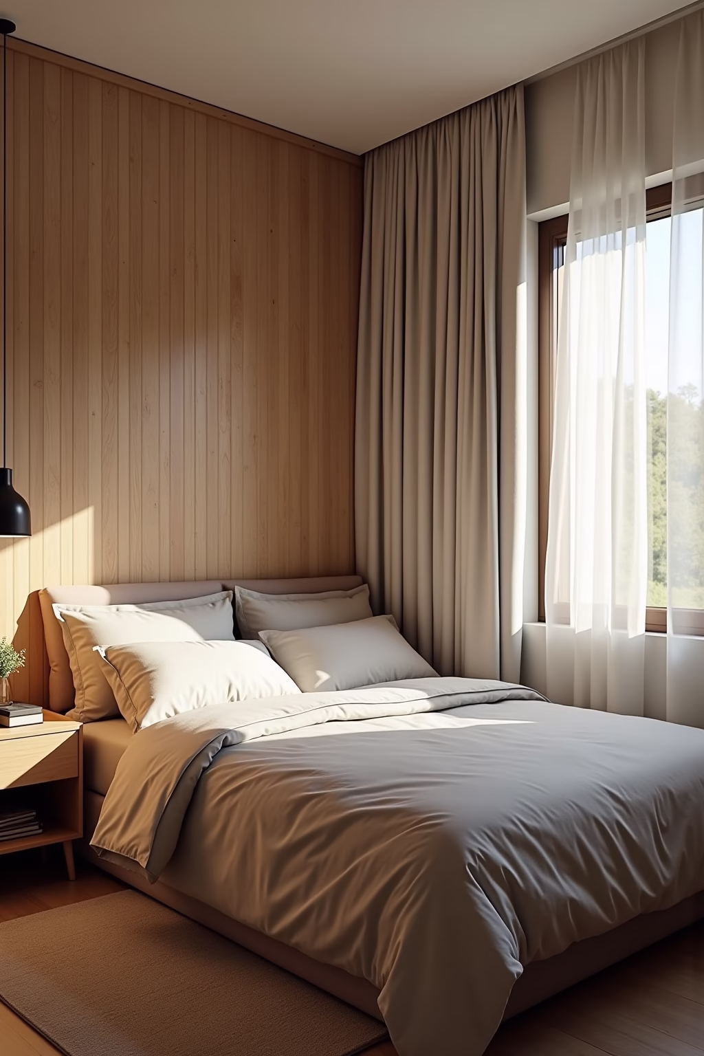 wohnung schlafzimmer dekoration outline 3