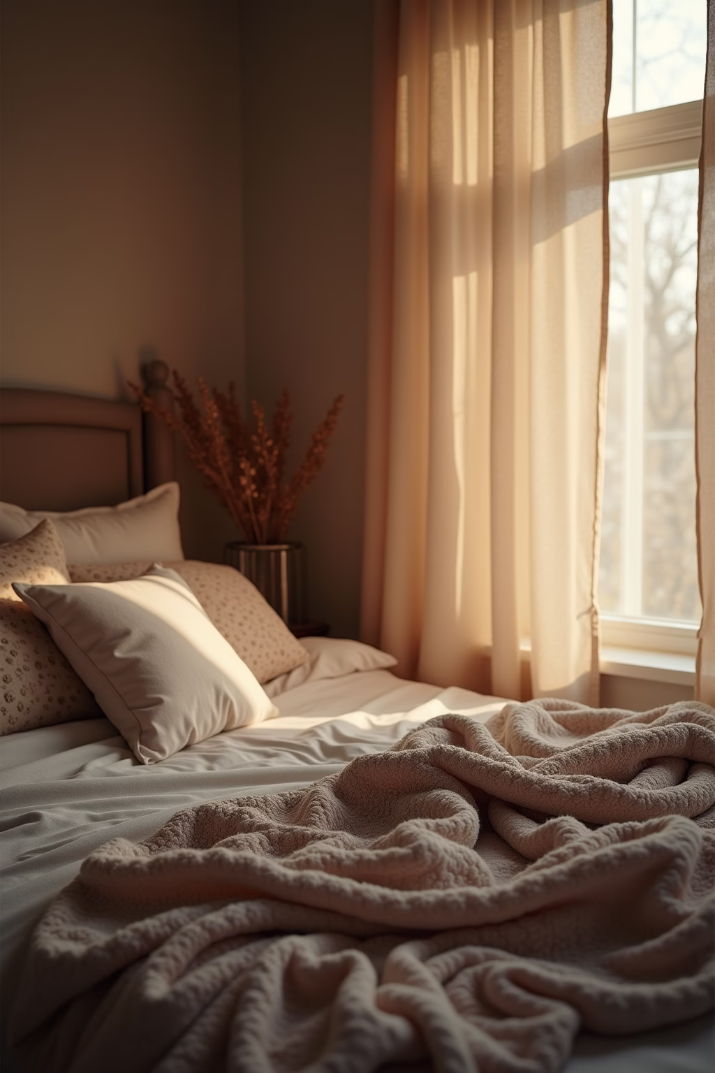 wohnung schlafzimmer dekoration outline 4